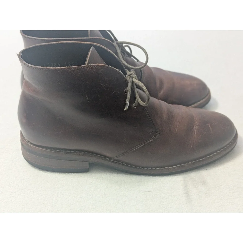 Thursday Boot Co Scout Chukka Everyday Brown Cognac Leather Mens Size 8
